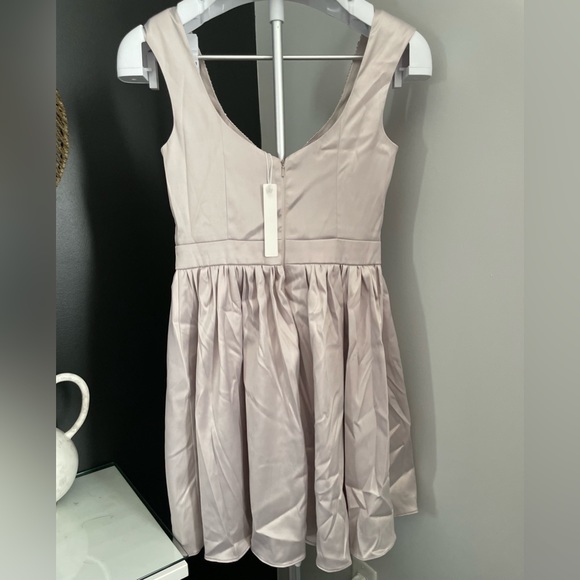 ModCloth Sterling Showers Dress | Balletcore formal dress silky sequins beading - Picture 8 of 15